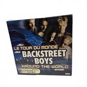 Backstreet Boys Around the World Game / Collector's Edition / Sealed / Vintage